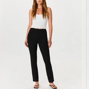 Quince Black Straight-Leg Pants